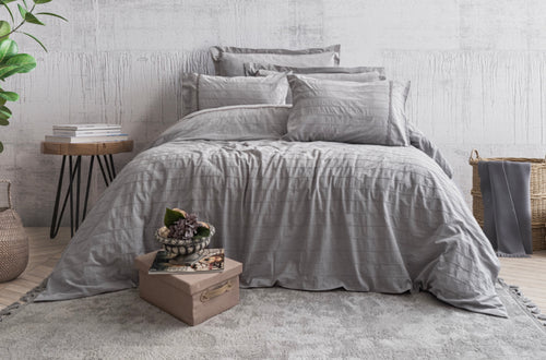 "JASMIN" Bed Linen Full Set (QUEEN)