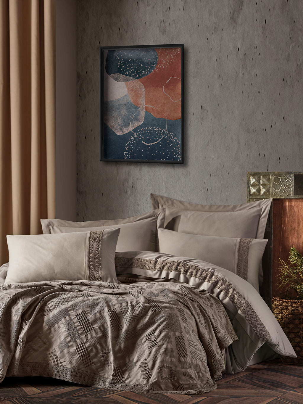 "FREYA" Openwork Bedspread