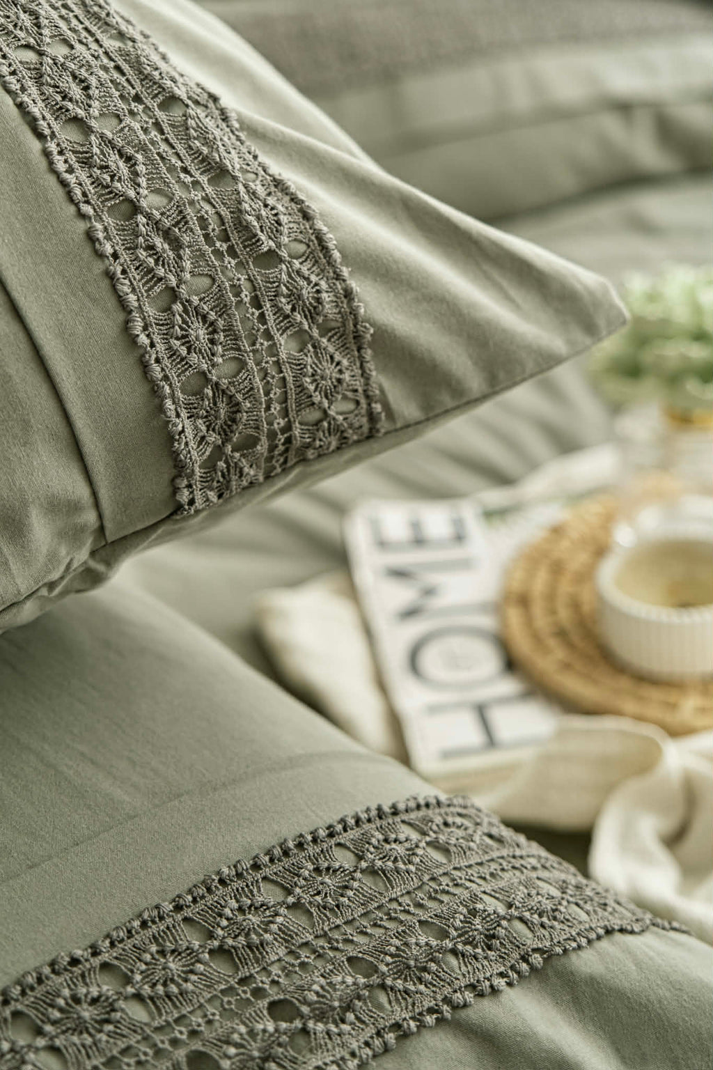 "FREYA" Bed Linen Full Set (Queen)