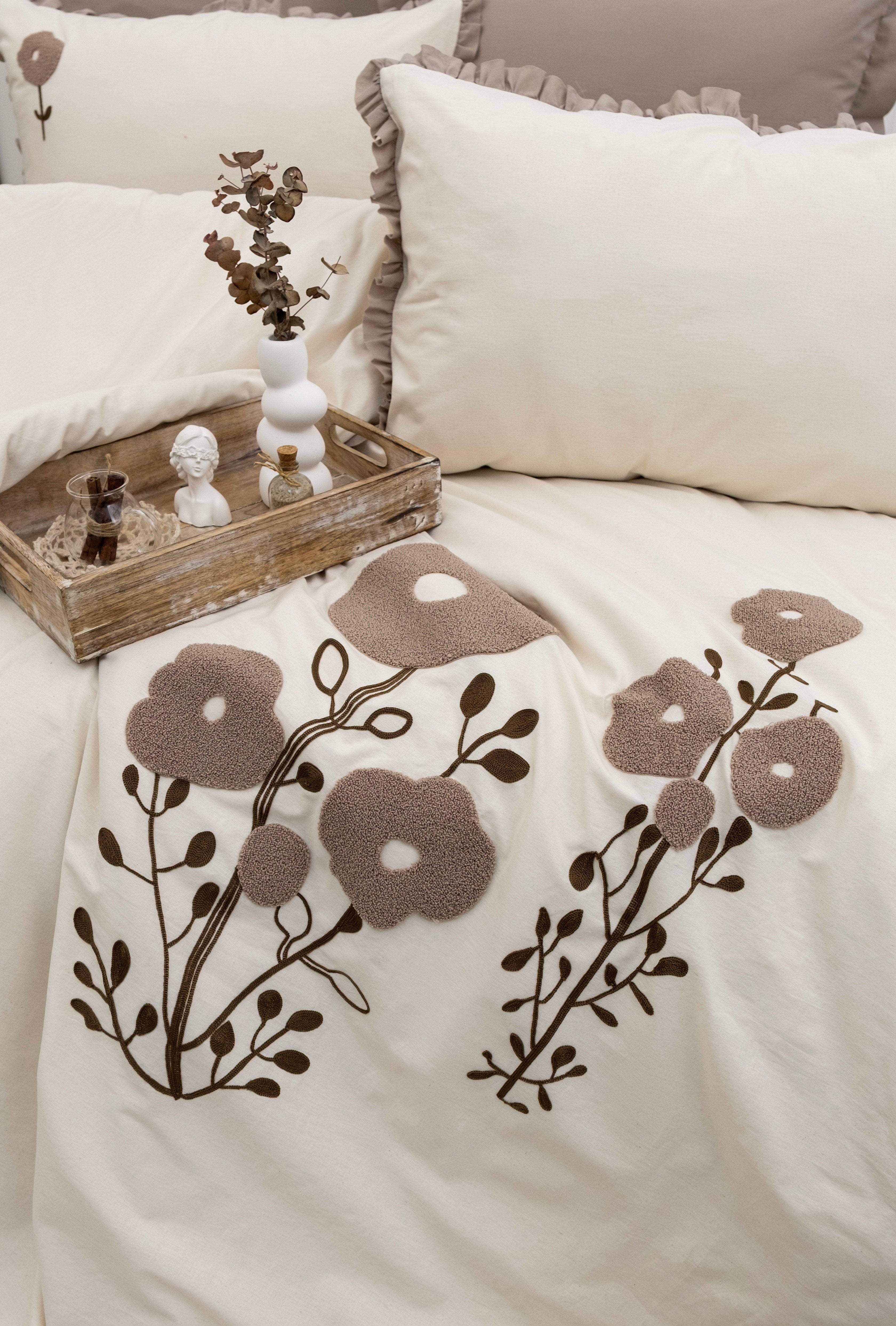 3D “ALESSA" bed linen full set (Queen)