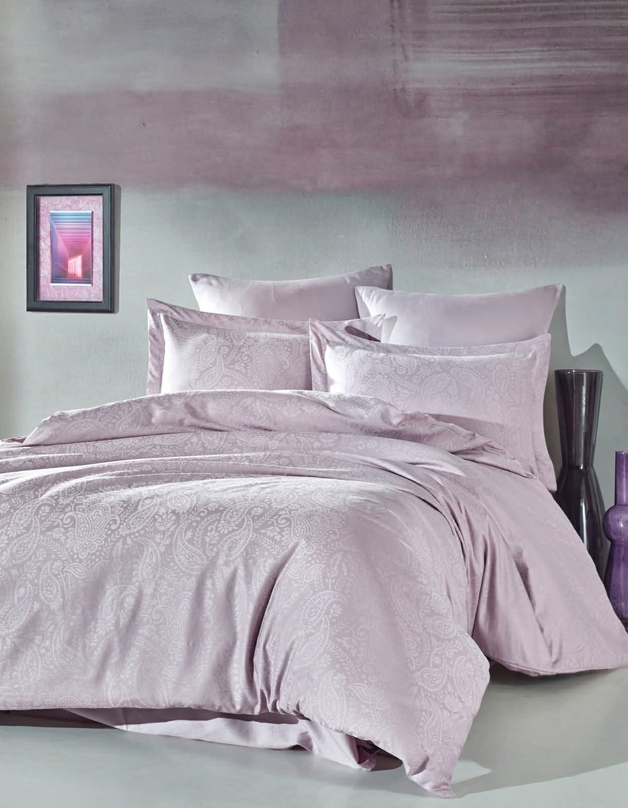 "LUCIO" Bed Linen Full Set (Queen)