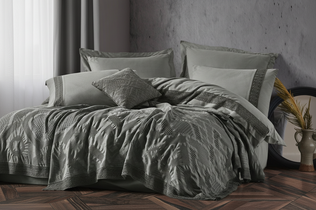 "FREYA" Openwork Bedspread